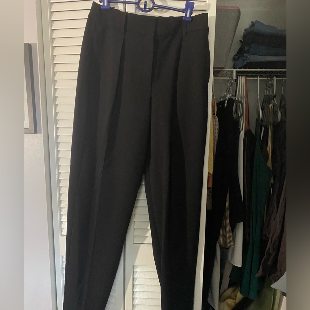 Express straight leg black business pants - size 12 Long